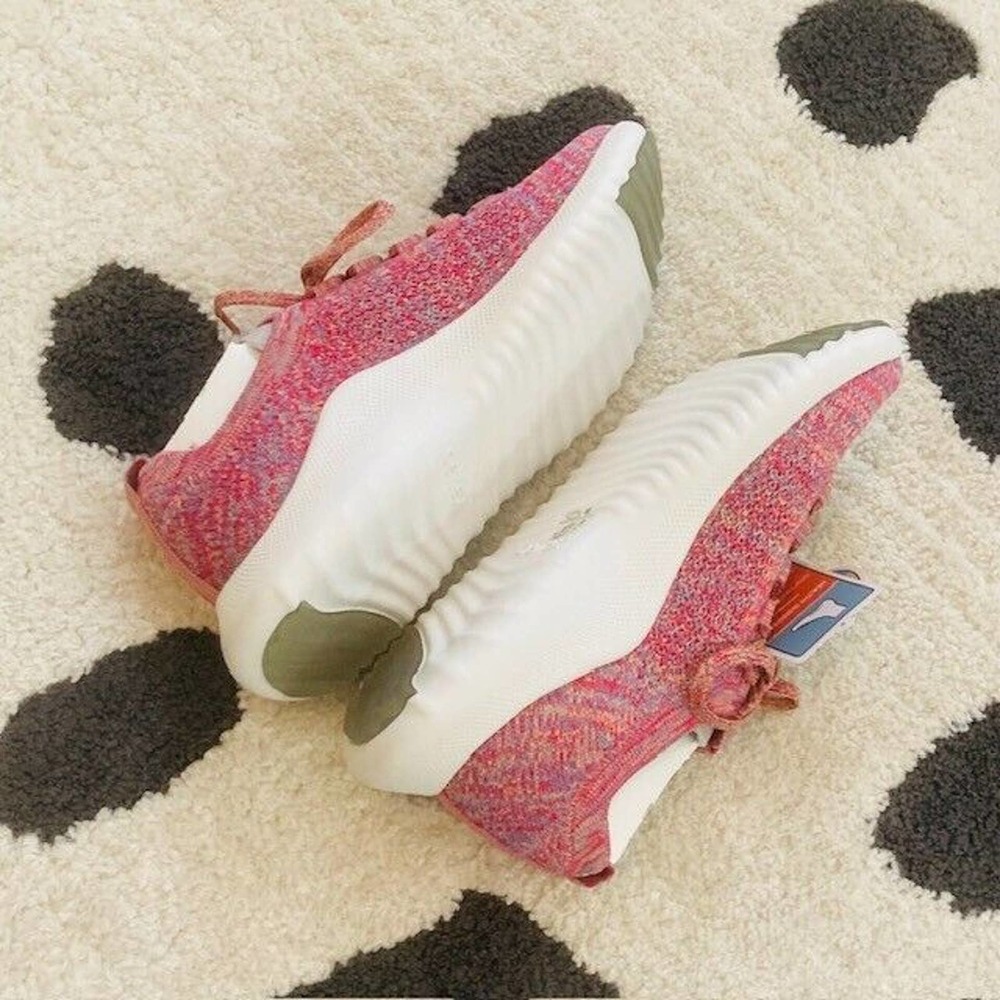 NWT Aetrex $130 Women's Size 7 Carly Arch Support Pink Knit Orthotic Sneaker - Picture 6 of 13